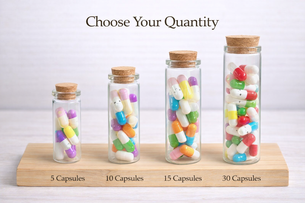 love message capsules jar emotional gift for her