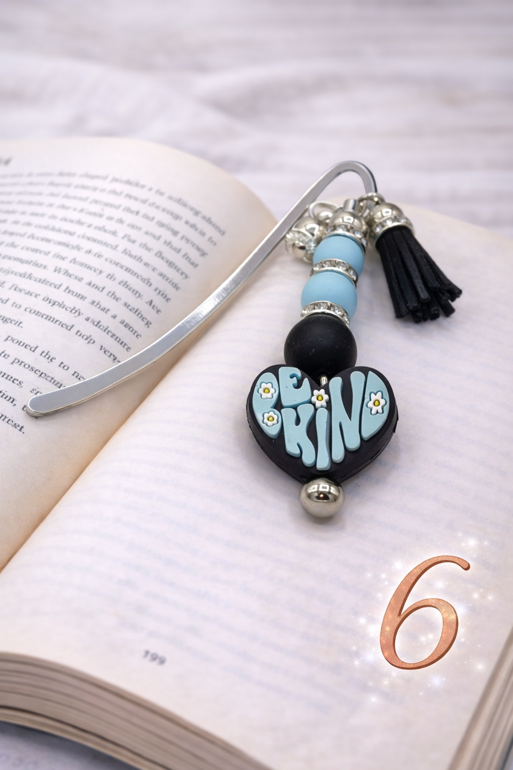 Kind Heart Bookmark – Handmade Gift for Readers | Inspirational Gift | Cute Book Lover Gift