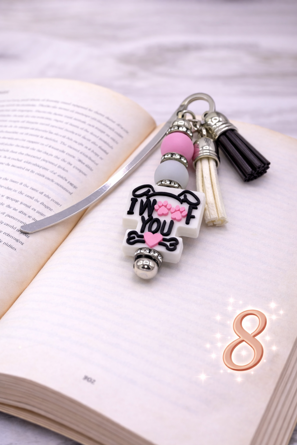 Kind Heart Bookmark – Handmade Gift for Readers | Inspirational Gift | Cute Book Lover Gift