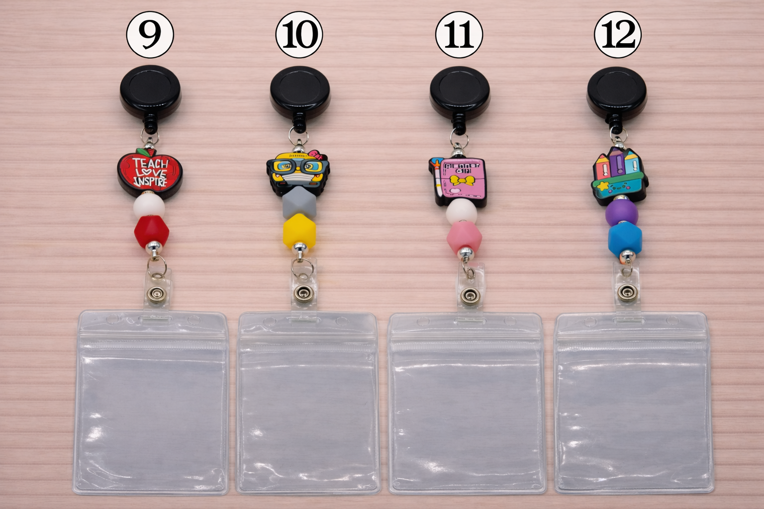 retractable ID holder teacher