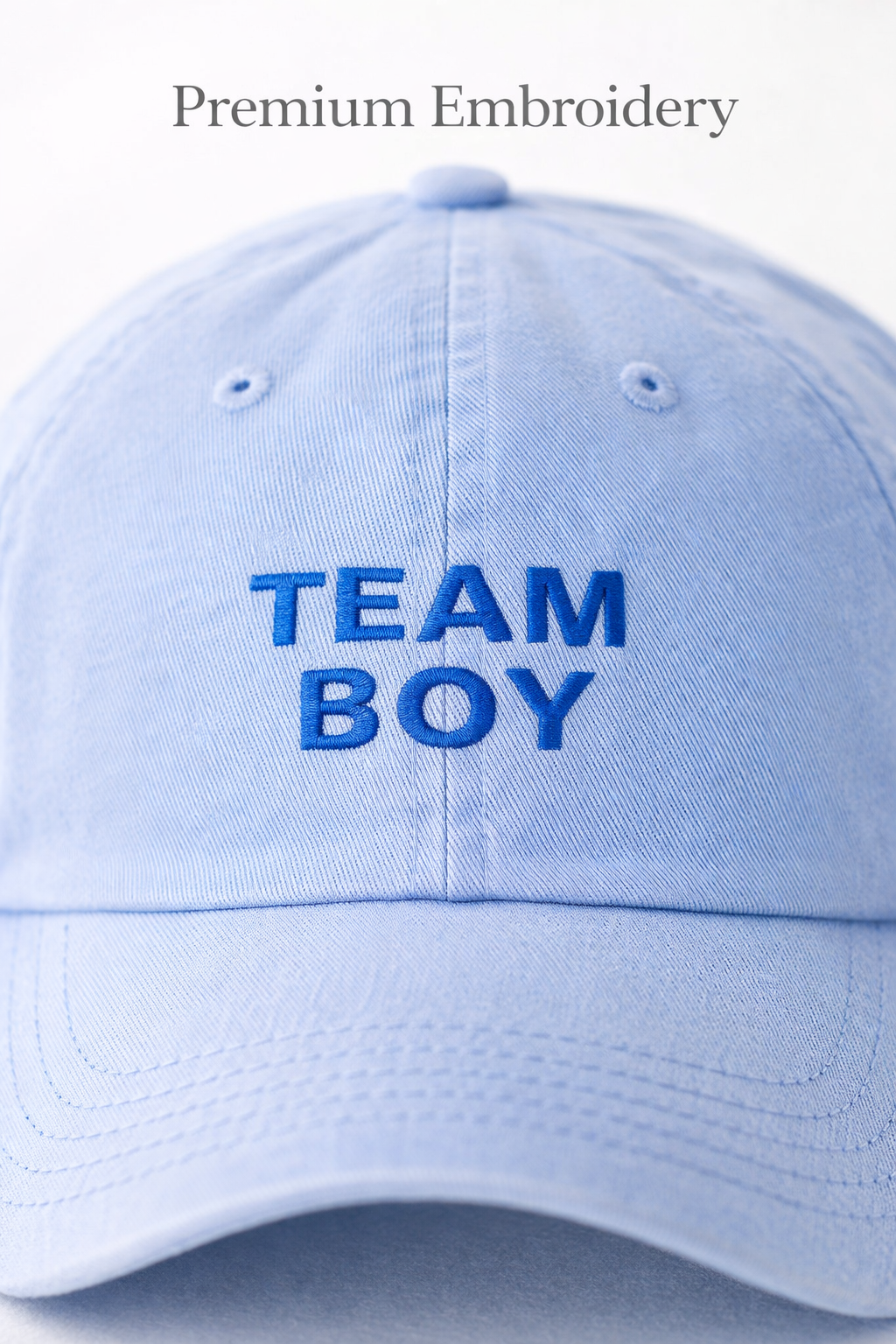 Gender Reveal Hat Set – Team Boy, Team Girl & Keeper of the Gender | Baby Reveal Party Caps