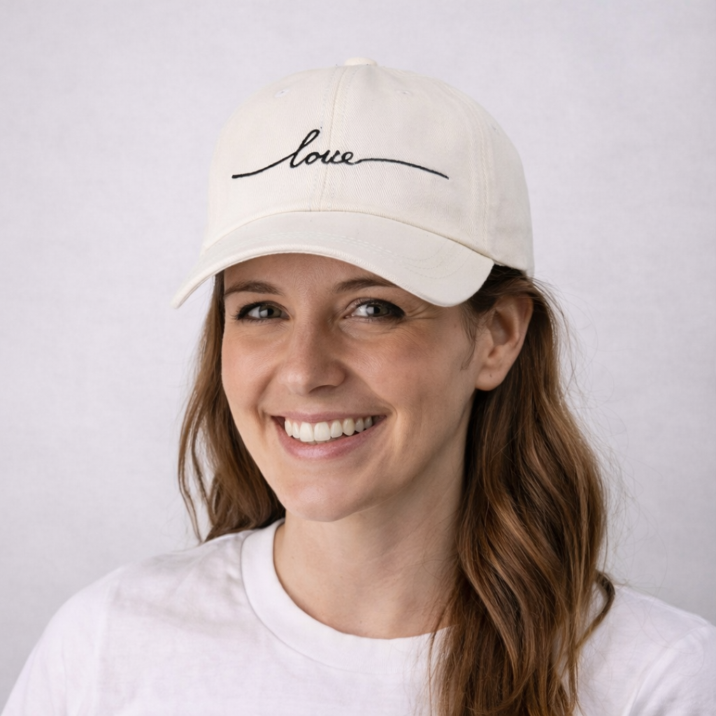 Faith Love Hope Hats – Minimalist Inspirational Caps | One Size Adjustable