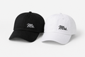 Mr. and Mrs. matching hats for couples, wedding, or anniversary gift.