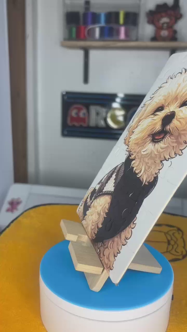 Custom Cartoon Pet Puzzle – Personalized Pet, Owner or Family Photo Puzzle